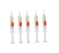 Diamond Abrasive Paste, 5pc/set Diamond Grinding Polishing Paste Lapping Compound Abrasive Paste Needle Tube (w0.5 (10000 eyepiece polished))
