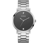 Diamond Analog Watch - male - Guess - Watches - Gray - ONE SIZE - Accessories ONE SIZE