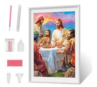 Diamond Art, 5D Diamond Painting Kits for Adults Kids, DIY Full Round Drill Gem Art Kits, Landscape Man Diamont Painting Crystal Rhinestone Craft for Home Wall Decor Gifts 16x20in PJY1536 8-O