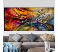 Diamond Art Abstract Lines Large Diamond Painting 28x64in Embroidery Cross Stitch Crystal Art Kits for Adults DIY Gem Art Full Round Diamond Art Accessories Diamond Dots for Home Wall Decor Gifts I18
