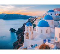 Diamond Art Aegean Sea Diamond Painting Landscape 80x100cm Large Crystal Art Kits, 5D DIY Full Drill Rhinestone Embroidery Craft Kits for Adults UK, Mosaic Canvas Painting Pictures for Home Decor N6-2