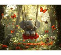 Diamond Art Animal, Butterfly Diamond Painting Kits Adults Beginners, Full Drill Crystal Art Embroidery Mosaic Kit, Hobbies for Adults Women, Gifts for Halloween Christmas, Home Wall Decor 20x30cm Q61