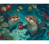 Diamond Art Animal Diamond Painting Kits for Adults, 5D DIY Lake Full Drill Embroidery Sequin Gem Art Paintings, Painting by Numbers Arts and Crafts Pictures for Home Wall Decor 36x54 inch W-10713