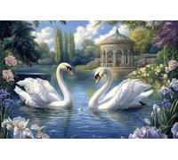 Diamond Art Animal Diamond Painting Kits for Adults, 5D Retro Crystal Art Crafts for Adults Gem Paintings, DIY Full Drill Cross Stitch Pictures Embroidery Kit for Home Wall Decor Gifts 50x75cm X-11