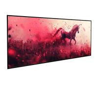 Diamond Art Animal Diamont Painting Kits Adults Horse Diamonds Painting Full Drill Crystal Art Kits for Adults Beginners, DIY Cross Stitch Embroidery Crafts Pictures, for Gifts 40x80 inch PJY9 T-8