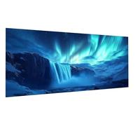 Diamond Art Aurora Diamond Painting Fall Dimond Art for Adults Beginners, DIY Embroidery Cross Stitch Canvas Painting for Kid, Mosaic Making Gem Arts for Home Decor, Gifts for Women 50x100cm FD-8344
