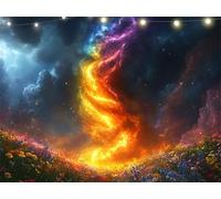 Diamond Art Aurora Diamond Painting Flower Crystal Art Kits for Adults, 5D Round Drill Dimond Painting Kits for Adults Beginner, Mosaic Making Gem Arts for Home Decor, Gifts for Women 50x65cm K9-1845