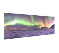 Diamond Art Aurora Diamond Painting Kits for Adults, 5D Dimond Art Snow Scene Gem Arts and Crafts Paintings, DIY Crystal Rhinestone Embroidery Cross Stitch Paint by Numbers, Room Decor 180x90cm X2-97