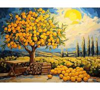 Diamond Art Autumn Diamond Painting Kits for Adults, Harvest Dimond Art Kits, DIY Crystal Cross Stitch Painting by Numbers for Children, 5D Arts and Crafts for Adults, Home Wall Decor 60x45 cm K-1876