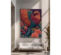 Diamond Art Bird, Flower Diamond Painting Kits for Adults, 5D DIY Full Drill Crystal Gem Art Paintings Embroidery Mosaic Kits Crafts for Adults for Home Room Decor, Gifts 20x28inch PjY6695 1-L