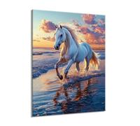 Diamond Art Butterfly Horse, Diamond Painting Kits Adults Kids, 5D DIY Crystal Embroidery Cross Stitch Painting, Diamonds Mosaic Art Crafts, Hobbies for Adults Women, Room Decor 36x48inch s0yh-916