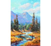 DIAMOND ART CLUB Autumn Reflections Diamond Art Kits for Adults