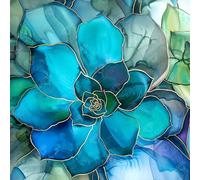 DIAMOND ART CLUB Shimmering Succulents Diamond Art Kits for Adults