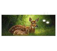 Diamond Art Deer Large Diamond Painting 100x200cm Gem Crystal Art Kits for Adults Grass Paint by Numbers for Kids DIY 5D Rhinestone Embroidery Cross Stitch Mosaic Crafts Picture for Decor Gifts z905f