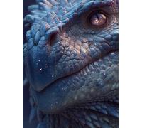 Diamond Art Dragon, 5D Diamond Painting Kit for Adults Kid,Close-Up Adults Beginner Full Drill Gem Crystal Art, Cross Stitch Painting Canvas Accessories, Furniture Wall Decor Gifts 90x120cm w-464