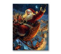 Diamond Art Dream, 5D DIY Elderly Diamond Painting, Crystal Crafts for Adults Kids Beginners, DIY Full Drill Crystal Embroidery Gifts, Dimond Art Painting for Christmas Decorations 20x28 Inch 0h-474