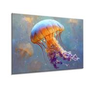 Diamond Art Dream Jellyfish, Diamond Painting Kits Adults Kids, 5D DIY Crystal Embroidery Cross Stitch Painting, Diamonds Mosaic Art Crafts, Hobbies for Adults Women, Room Decor 14x20inch s0yh-413