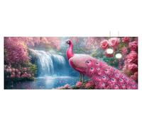 Diamond Art Fall Diamond Painting Kits for Adults Peacock 5D DIY Full Drill Gem Art Crystal Picture Kits for Beginners Rhinestone Embroidery Cross Stitch Painting for Kids, Decor Gifts 30x90cm z912f