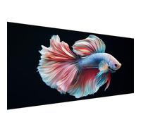 Diamond Art Fish,40x80in Large Diamond Painting,5D DIY Animal Dimond Art for Adults Set Crystal Rhinestone Embroidery Canvas Painting for Halloween Decorations Home Wall Decor,Gifts for Women W1-544