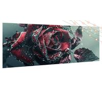 Diamond Art Flower Diamond Painting Kits for Adults, Kids, Beginners, Craft Gifts for Women, DIY Rhinestone Gem Art Accessories, Crystal Cross Stitch Crafts, Large Paintings for Rose 31x70Inch T382