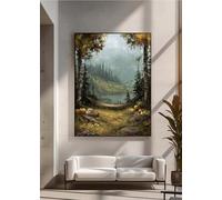 Diamond Art Forest, Landscape Diamond Painting Kits for Adults, 5D DIY Full Drill Crystal Gem Art Paintings Embroidery Mosaic Kits Crafts for Adults for Home Room Decor, Gifts 12x16 in PjY6103 U-X