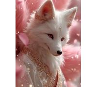 Diamond Art Fox, DIY Diamond Painting Animal, Square Dimond Crystal Art Kits for Adults, Beginner 5D Full Drill Paintings Kits, Crafts for Adults for Room Decor Gifts for Women 12x16inch - FZ2509454