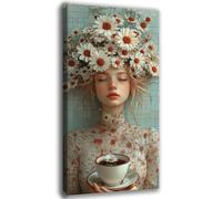 Diamond Art Grace, 5D Diamond Painting Women (2) Paint by Numbers for Adults, DIY Full Round Drill Crystal Cross Stitch Kits for Adults Beginners, Arts and Crafts for Room Decor 40x80 inch 0C-435