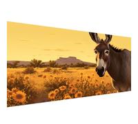 Diamond Art Grassland, 28x56in Large Diamond Painting Kit, 5D DIY Animal Dimond Art for Adults Set Crystal Rhinestone Embroidery Canvas Painting for Halloween Decorations Home Wall Decor Gifts W1-20