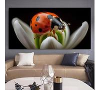 Diamond Art Insect Diamond Painting Kits for Adults Large Flower, 5d Full Drill Craft Gifts Women, Cross Embroidery Pictures, Gem Crystal Canvas Art Kits for Beginner Home Wall Decor 160x80cm 0O-545