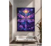 Diamond Art Insect, Dragonfly Diamond Painting Kits for Adults, 5D DIY Full Drill Crystal Gem Art Paintings Embroidery Mosaic Kits Crafts for Adults for Home Room Decor, Gifts 12x16 in PjY6823 I-H