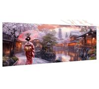 Diamond Art Japan Diamond Painting Kits for Adults, Kids, Beginners, Craft Gifts for Women, DIY Rhinestone Gem Art Accessories, Crystal Cross Stitch Crafts, Large Paintings for Woman 35x70Inch T874