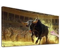 Diamond Art Kits Adults 140 x 60 cm, Large Buffalo Diamond Painting Kits for Adults, DIY Full Square Drill Crystal Art Painting, Cross Stitch Embroidery Kit with Diamonds for Wall Decor (Sports) E-84