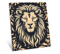 Diamond Art Kits Adults, 5D Diamond Painting Animal Crystal Arts and Crafts for Adults, Cross Stitch Embroidery Sequin Gem Art Paintings, Lion Painting by Numbers for Home Wall Decor 30x40 cm H-1073