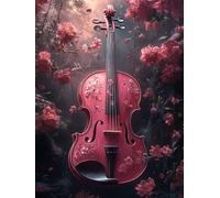 Diamond Art Kits Adults,5d Forest Round Full Drill Diamond Painting Flowers Crystal Art Kits DIY Gem Embroidery Cross Stitch Arts and Crafts Canvas Paint by Numbers for Room Decor Gift 80x100cm T365