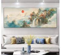 Diamond Art Kits Adults, 5D Japanese Diamond Painting Kits for Adults landscape Pattern with Full Square Drill Large Canvas, DIY Beginner Gem Crystal Art for Home Wall Room Decor, 20x60inch, Model552