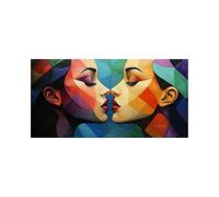 Diamond Art Kits Adults Abstract Diamond Painting, 5D DIY Wall Art Supplies Kits for Adults, Full Drill Kiss Painting by Numbers 24 x 12In, Rhinestone Cross Stitch Embroidery Crafts, Gifts 2ZSH-3643