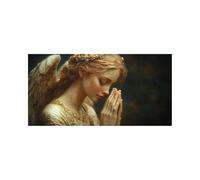 Diamond Art Kits Adults Angel Diamond Painting, 5D DIY Wall Art Supplies Kits for Adults, Full Drill Landscape Painting by Numbers 48 x 24in, Rhinestone Cross Stitch Embroidery Crafts, Gifts 2ZSH-0218