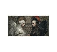 Diamond Art Kits Adults Angel Diamond Painting, 5D DIY Wall Art Supplies Kits for Adults, Full Drill Woman Painting by Numbers 80x40in, Rhinestone Cross Stitch Embroidery Crafts, Room Decor 2ZSH-0092
