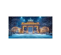 Diamond Art Kits Adults Berlin Gate Diamond Painting, Wall Art Supplies Kits for Adults, Full Drill Landscape Painting by Numbers 48 x 24in, Rhinestone Cross Stitch Embroidery Crafts, Gifts DZSH-7514