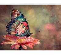 Diamond Art Kits Adults, Butterfly Diamond Painting Kits for Adults Beginner, 5D Dimond Art Kit Flower Cross Stitch Crystal Gem Arts and Crafts Pictures, for Christmas Home Decor Gifts 8x12inch H-1892