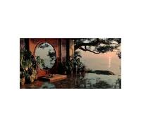 Diamond Art Kits Adults Chinese Architecture Diamond Painting, Wall Art Supplies Kits for Adults, Full Drill Tree Painting by Numbers 56x28 Inch, Rhinestone Cross Stitch Embroidery Crafts DZSH-4391