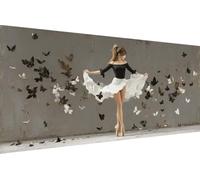 Diamond Art Kits Adults Dance, Diamond Painting Kit Butterfly 5D Crystal Art Crafts for Adults for Paintings, DIY Full Round Drill Strass Embroidery for Beginner for Home Wall Decor 50x100cm W-3N84