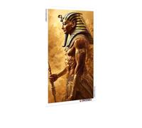 Diamond Art Kits Adults, Diamond Painting Egyptian Pharaoh DIY 5D Diamond Art Painting Kits for Kids, Full Drill Crystal Rhinestone Gem Art Embroidery Crafts for Christmas Home Wall Decor 40x80cm L714