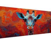 Diamond Art Kits Adults Giraffe, Diamond Painting Kit Animal 5D Crystal Art Crafts for Adults for Paintings, DIY Full Round Drill Strass Embroidery for Beginner for Home Wall Decor 50x100cm 5-TS14