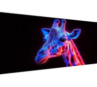 Diamond Art Kits Adults Giraffe, Diamond Painting Kit Animal 5D Crystal Art Crafts for Adults for Paintings, DIY Full Round Drill Strass Embroidery for Beginner for Home Wall Decor 70x140cm 7-M984