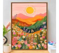 Diamond Art Kits Adults Landscape, DIY Diamond Painting Kit for Beginners, 5D Full Drill Gem Art Painting, Crystal Rhinestone Embroidery Cross Stitch Mosaic Pictures for Home Decor 12x16inch Q-750B