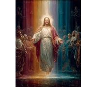 Diamond Art Kits Adults Man, 5D Diamond Painting Kit Fantasy, DIY Cross Stitch Kits for Adults, Full Drill Crystal Art and Crafts Picture, Hobbies for Women, Room Decor, Gifts 90x120cm fjh-2538