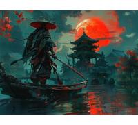 Diamond Art Kits Adults Man, 5D DIY Diamond Painting for Adults Architecture, Cross Stitch Embroidery Crafts Pictures, Full Drill Crystal Art Gem Kits for Beginners, Summer Decor, 48x36in 0-3623