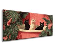 Diamond Art Kits Adults, Paint by Numbers for Adults Animals Pattern with Round Full Drill, Cat Diamond Painting Large 80 * 160cm Canvas, DIY Crystal Art Paintings for Room Decor, Gifts -zzg2508K8