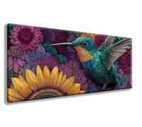 Diamond Art Kits Adults, Paint by Numbers for Adults Bird Pattern with Round Full Drill, Flowers Diamond Painting Large 60x120 cm Canvas, DIY Crystal Art Paintings for Room Decor, Gifts -zzg250819